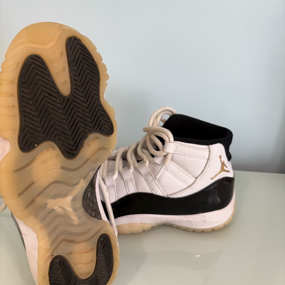 Kids White and Black Sneakers